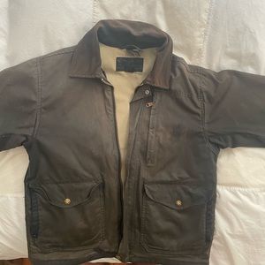 Vintage Filson Cover Cloth Bomber Jacket Made in USA